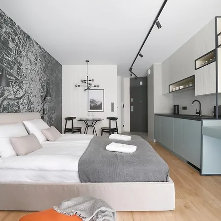 아파트 Deluxe Cracow Arianska By Renters 크라쿠프